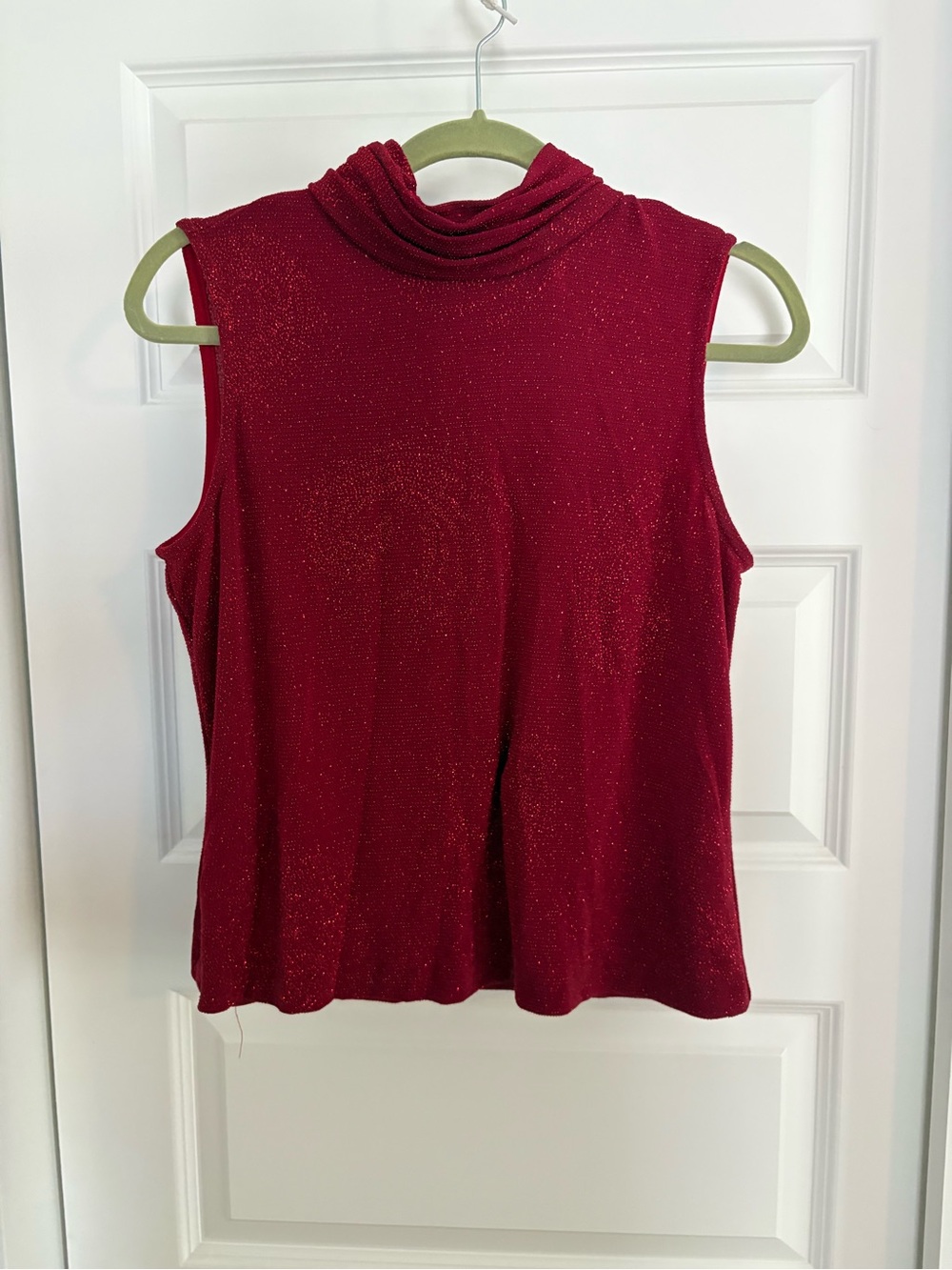 Vintage Alex Evenings Sparkly Tank Top Y2K